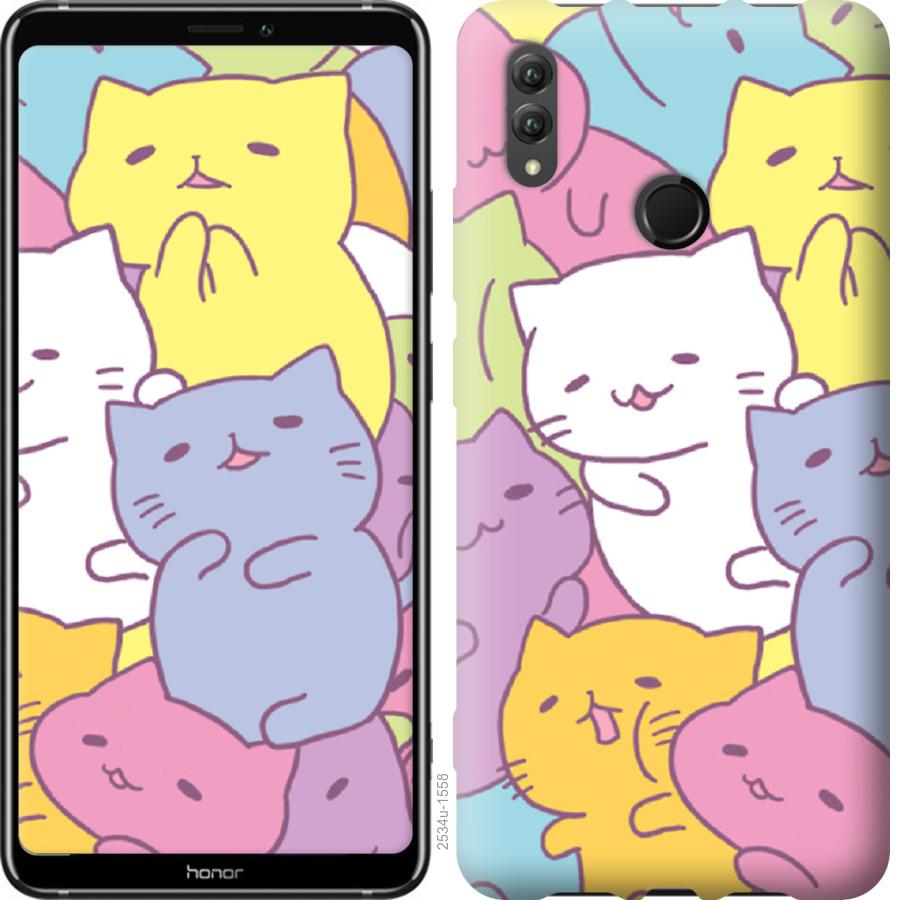 

Чехол на Huawei Honor Note 10 Котики