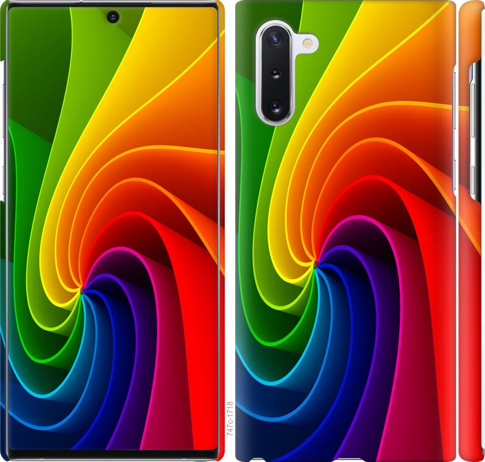 

Чохол на Samsung Galaxy Note 10 Райдужний вихор