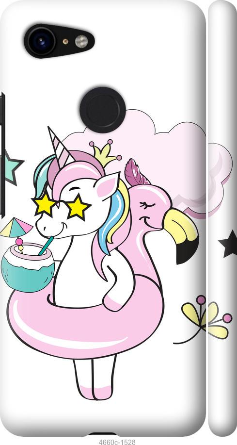 

Чехол на Google Pixel 3 Crown Unicorn