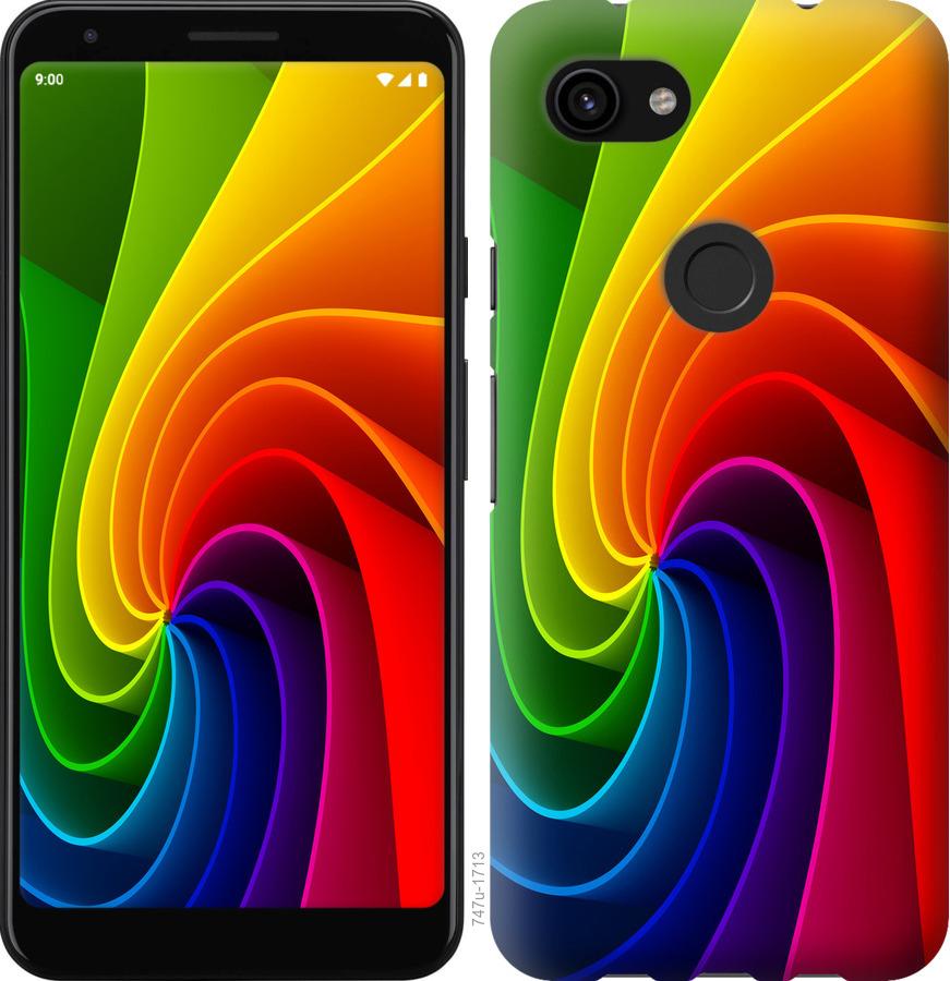 

Чохол на Google Pixel 3a XL Райдужний вихор