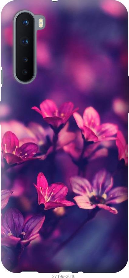 

Чехол на OnePlus Nord Пурпурные цветы