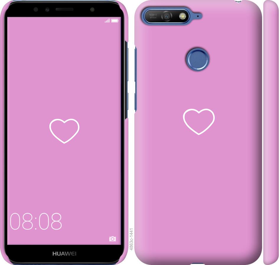 

Чохол на Huawei Honor 7C серце 2