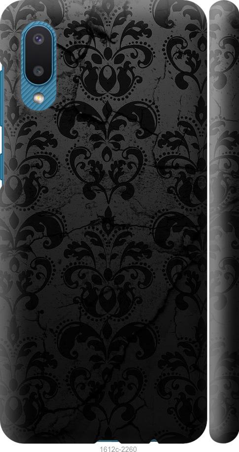 

Чехол на Samsung Galaxy A02 A022G узор черный