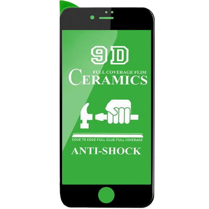 

Защитная пленка Ceramics 9D (без упак.) для Apple iPhone 6/6s / 7 / 8 / SE (2020) (4.7") Черный (142931)