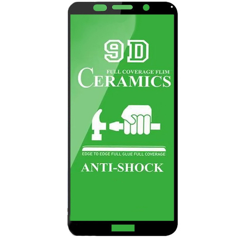 

Защитная пленка Ceramics 9D (без упак.) для Huawei Y5p Черный (142935)