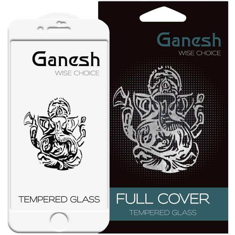 

Захисне скло Ganesh (Full Cover) для Apple iPhone 7 / 8 (4.7'') (Білий)