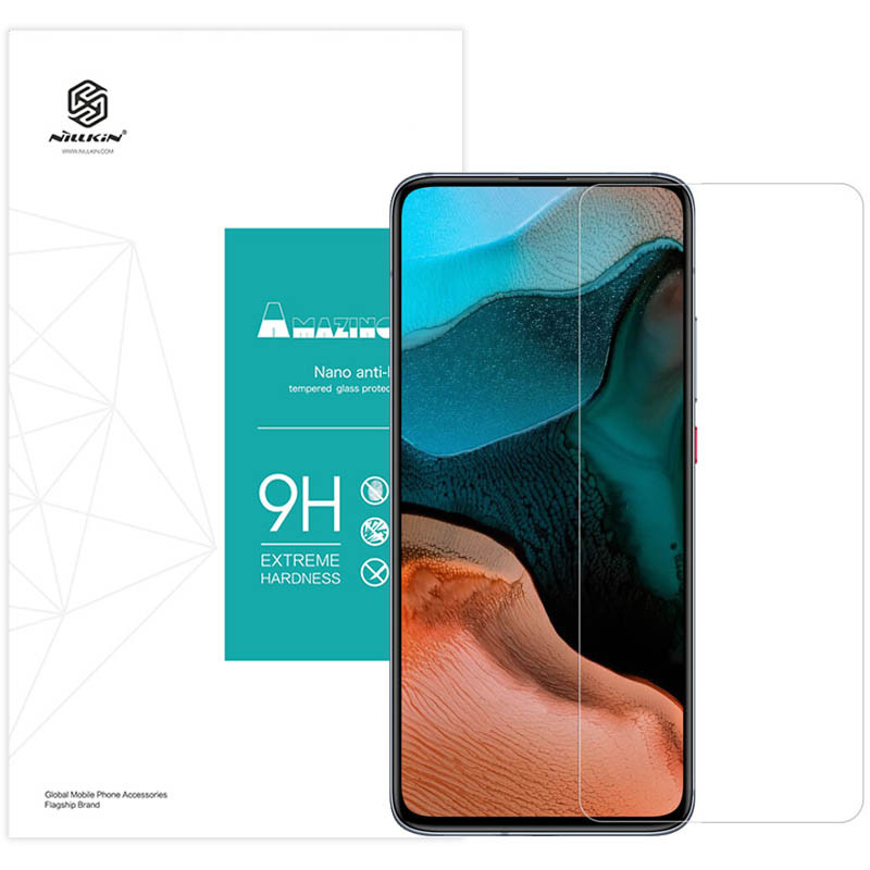 

Захисне скло Nillkin (H) для Xiaomi Poco F2 Pro (Прозорий)
