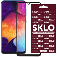 Захисне скло SKLO 3D (full glue) для Samsung Galaxy A50 (A505F)