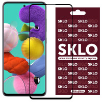Захисне скло SKLO 3D (full glue) для Samsung Galaxy A51