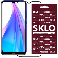 Защитное стекло SKLO 3D (full glue) для Xiaomi Redmi Note 8T