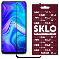 Захисне скло SKLO 3D (full glue) для Xiaomi Redmi Note 9