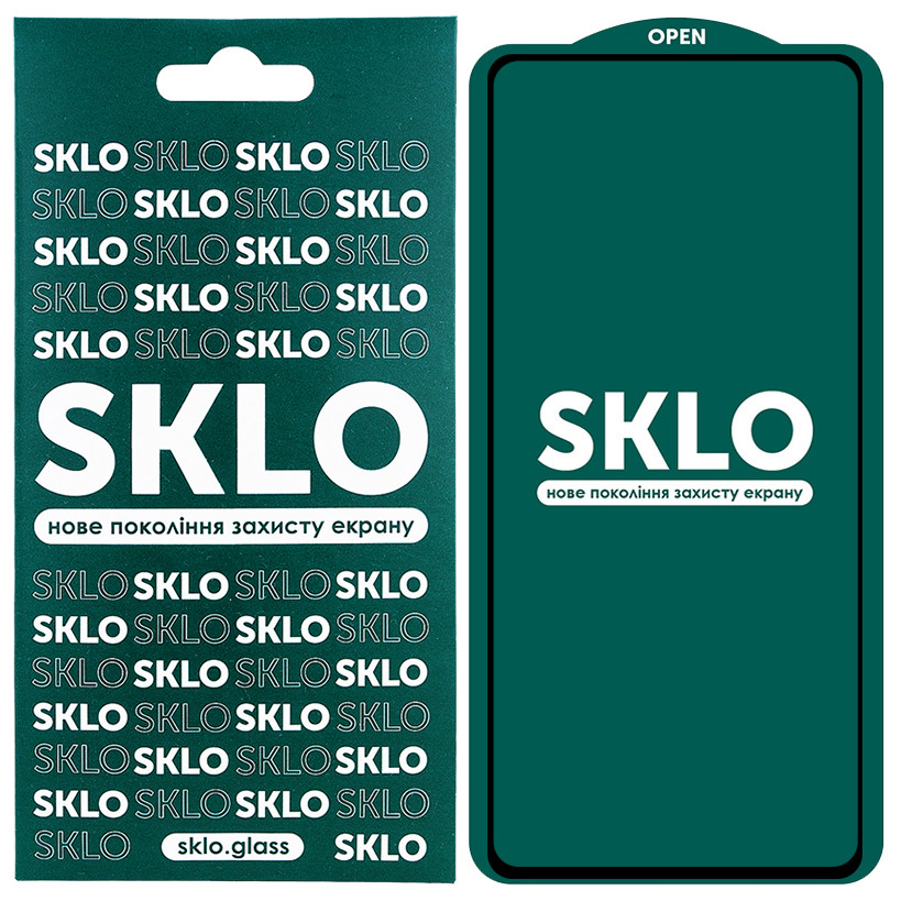 

Захисне скло SKLO 5D (full glue) для Samsung Galaxy S10 Lite (Чорний)