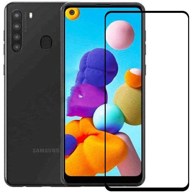 

Защитное цветное стекло Mocoson 5D (full glue) для Samsung Galaxy A21 / A21s Черный (127979)