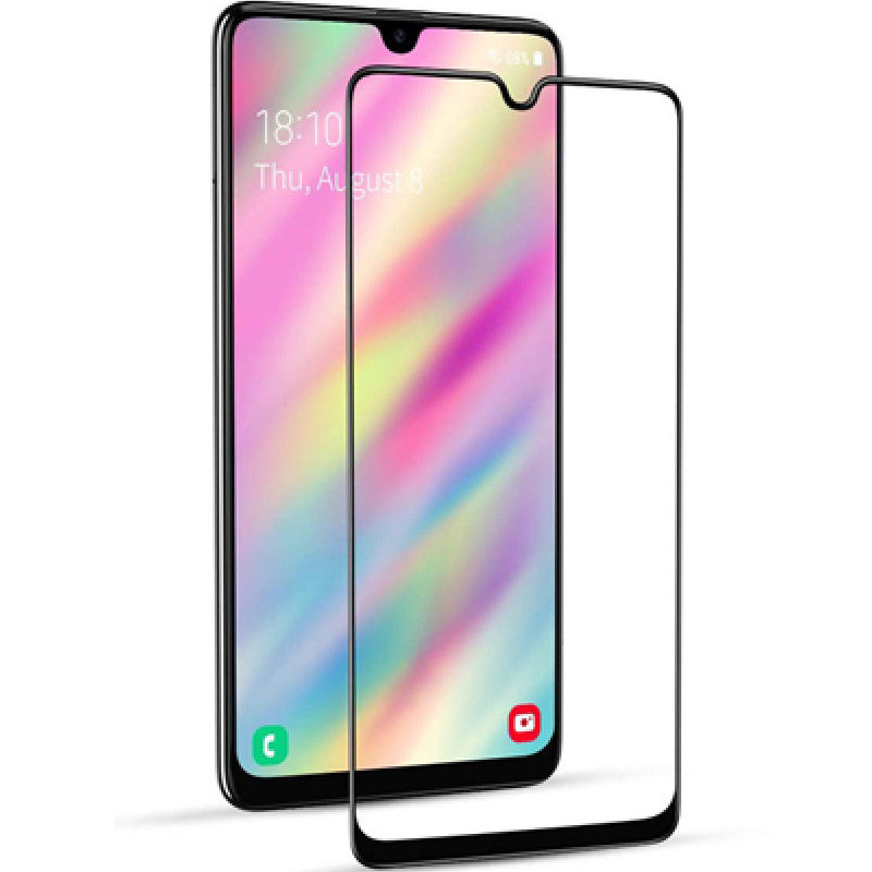 

Захисне кольорове скло Mocoson 5D (full glue) для Samsung Galaxy A31 (Чорний)
