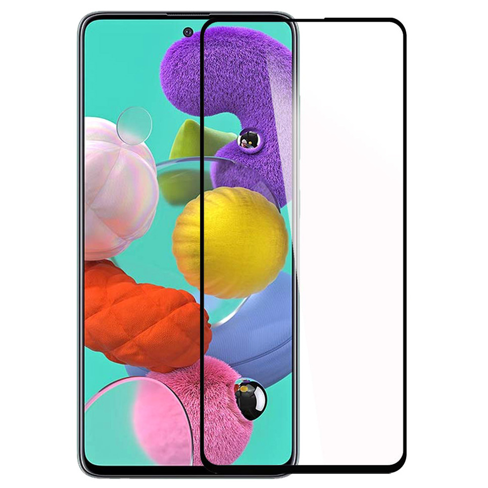 

Защитное цветное стекло Mocoson 5D (full glue) для Samsung Galaxy A51 / M31s Черный (126380)