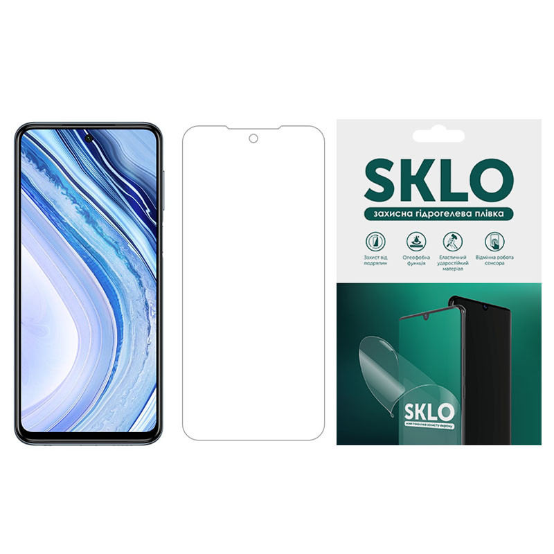 

Защитная гидрогелевая пленка SKLO (экран) для Xiaomi Redmi Note 13 Pro 5G Прозрачный (273899)