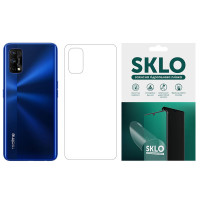 Защитная гидрогелевая пленка SKLO (тыл) для Realme 3 Pro