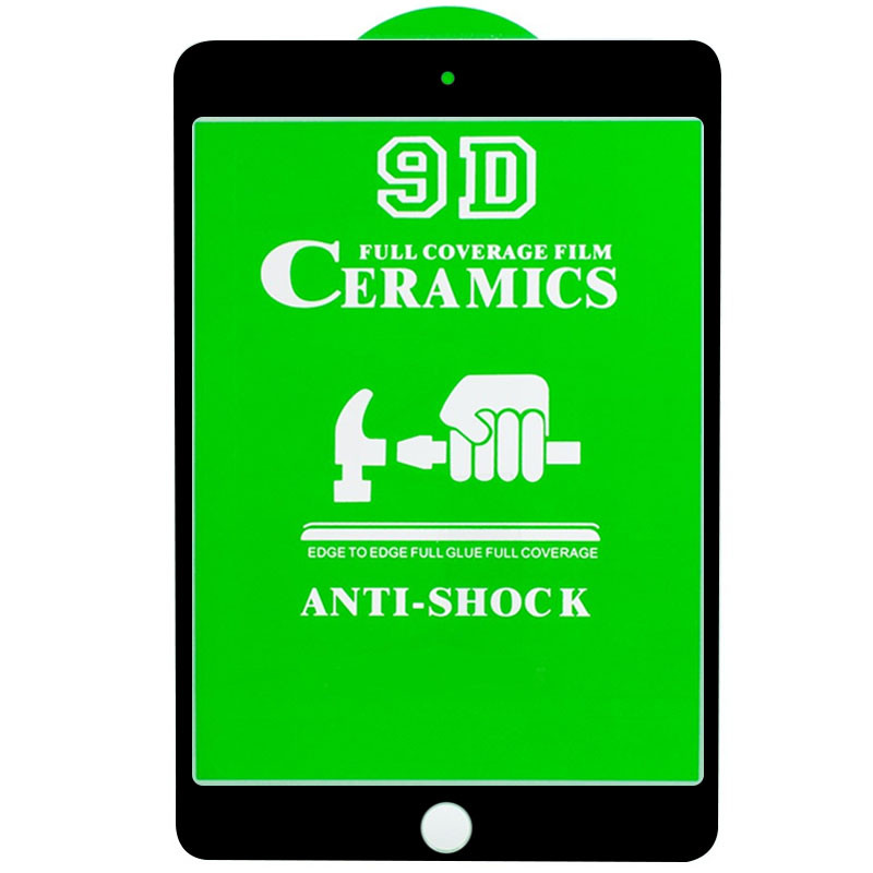

Захисна плівка Ceramics 9D (в упак.) для Apple iPad Pro 12.9" (2020) (Чорний)