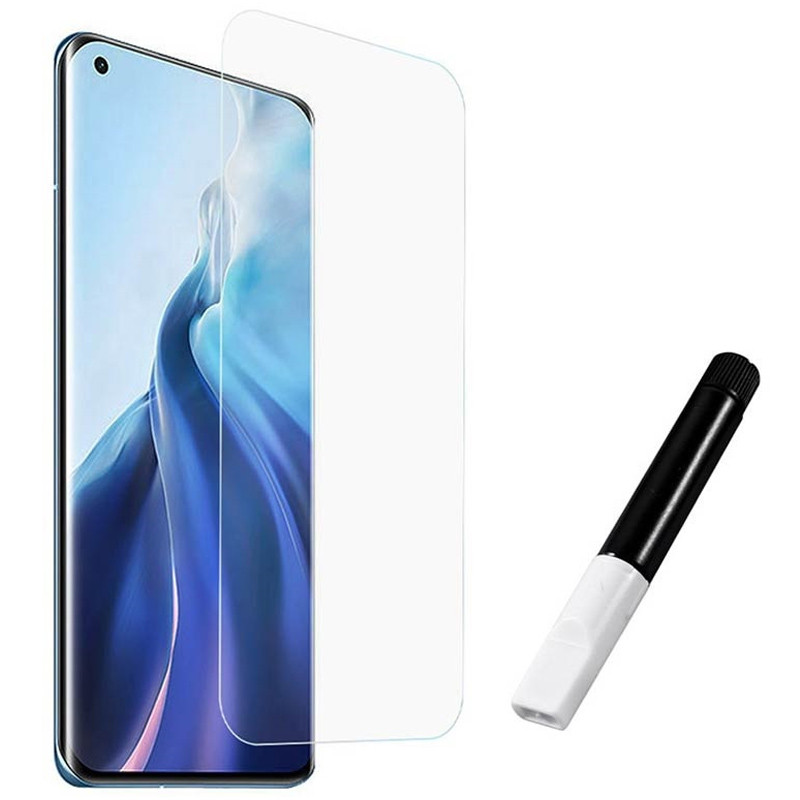 

Захисне 3D скло Mocolo з УФ лампою для Xiaomi Mi 11 (Прозорий)