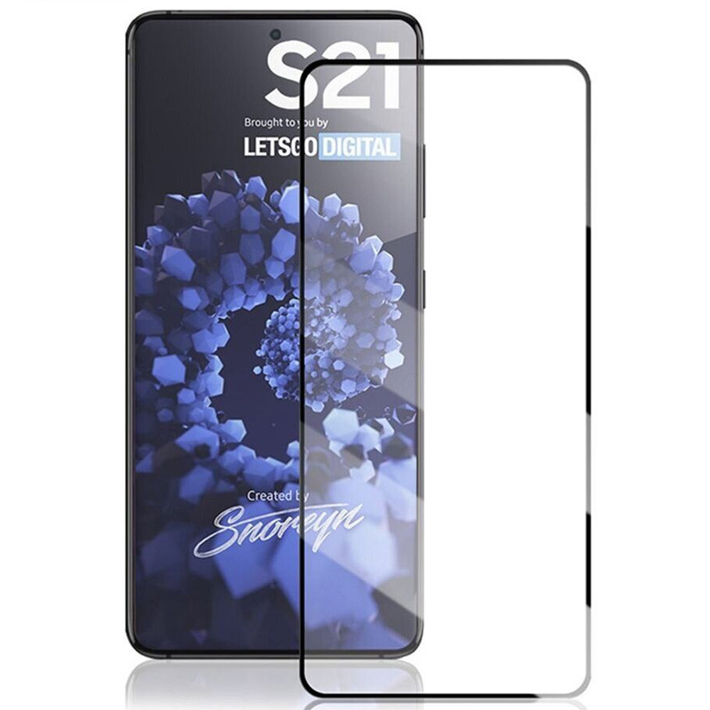 

Захисне кольорове 3D скло Mocoson (full glue) для Samsung Galaxy S21 (Чорний)