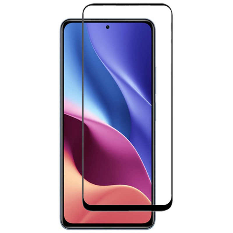 

Захисне кольорове скло Mocoson 5D (full glue) для Xiaomi Redmi K40 (Чорний)