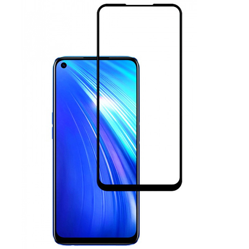 

Защитное стекло 2.5D CP+ (full glue) для Realme 7 Pro Черный (183349)