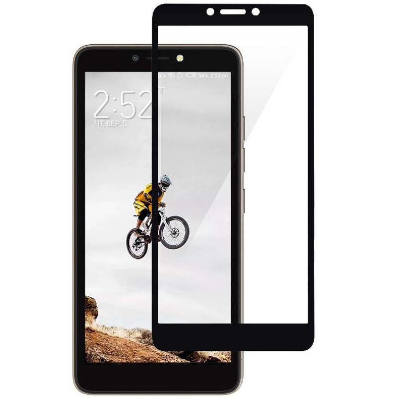 

Захисне скло 2.5D CP+ (full glue) для TECNO POP 2F (Чорний)
