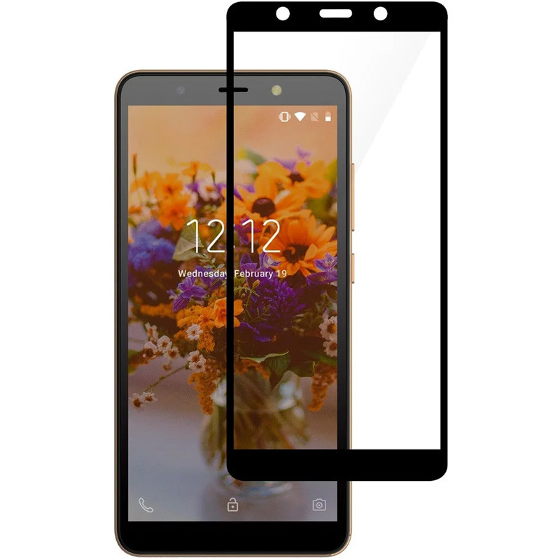 

Захисне скло 2.5D CP+ (full glue) для TECNO POP 3 (Чорний)