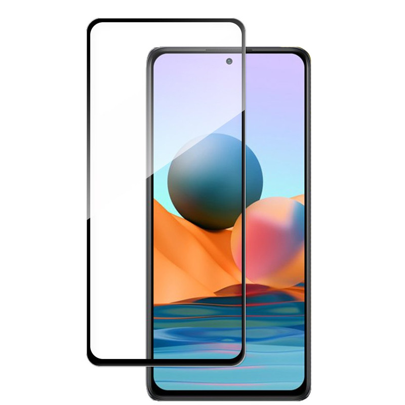 

Защитное стекло 2.5D CP+ (full glue) для Xiaomi Redmi Note 10 Pro Черный (183385)