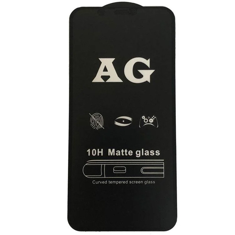 

Захисне скло 2.5D CP+ (full glue) Matte для Apple iPhone 12 mini (Чорний)