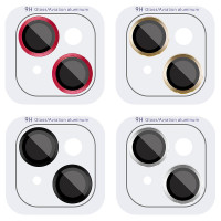 Защитное стекло Metal Classic на камеру (в упак.) для Apple iPhone 15 (6.1") / 15 Plus (6.7")