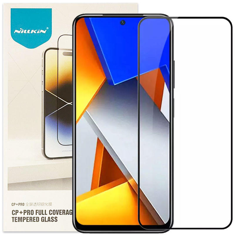 

Защитное стекло Nillkin (CP+PRO) для Xiaomi Poco M4 Pro 4G Черный (216798)