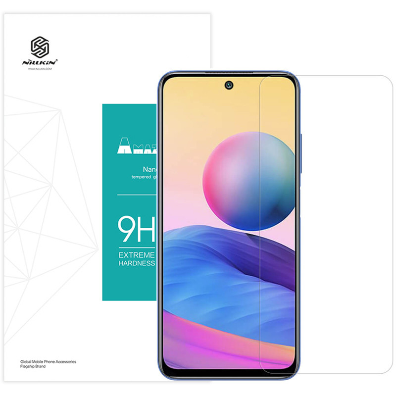 

Захисне скло Nillkin (H) для Xiaomi Redmi Note 10 5G (Прозорий)