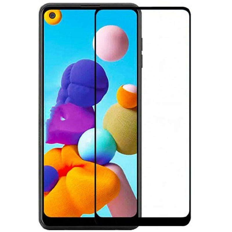 

Защитное стекло Privacy 5D (full glue) для Samsung Galaxy A21s Черный (188388)