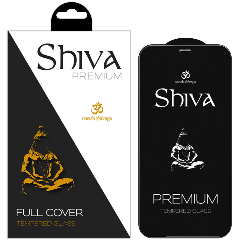 

Захисне скло Shiva (Full Cover) для Apple iPhone 12 Pro (6.1'') (Чорний)