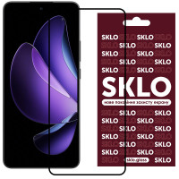 Захисне скло SKLO 3D (full glue) для TECNO Spark 30 Pro (KL7)