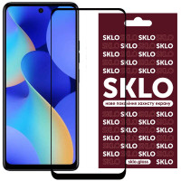 Захисне скло SKLO 3D (full glue) для TECNO Spark 30C