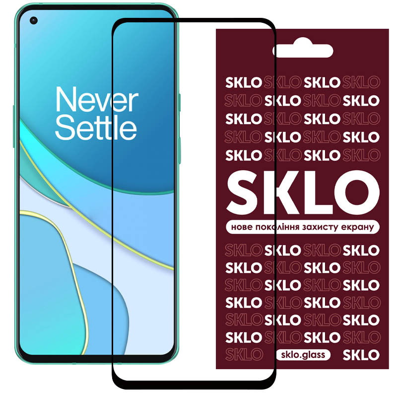 

Захисне скло SKLO 3D (full glue) для OnePlus Nord 2 5G