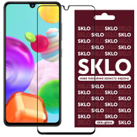 Защитное стекло SKLO 3D (full glue) для Oppo A17 / A17k