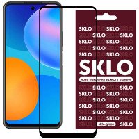 Защитное стекло SKLO 3D (full glue) для Huawei P Smart (2021)