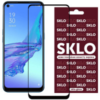 Защитное стекло SKLO 3D (full glue) для Oppo Reno 5 Lite