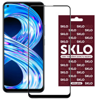 Защитное стекло SKLO 3D (full glue) для Realme 8 / 8 Pro