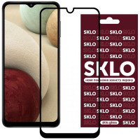 Захисне скло SKLO 3D (full glue) для Samsung Galaxy A12