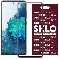 Защитное стекло SKLO 3D (full glue) для Samsung Galaxy S20 FE