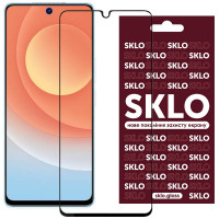 Захисне скло SKLO 3D (full glue) для TECNO Camon 19 Neo