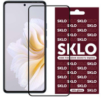 Защитное стекло SKLO 3D (full glue) для TECNO Camon 20 Pro (CK7n)