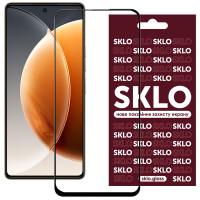 Захисне скло SKLO 3D (full glue) для TECNO Camon 30 (CL6)