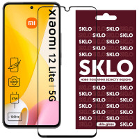 Захисне скло SKLO 3D (full glue) для Xiaomi 12 Lite
