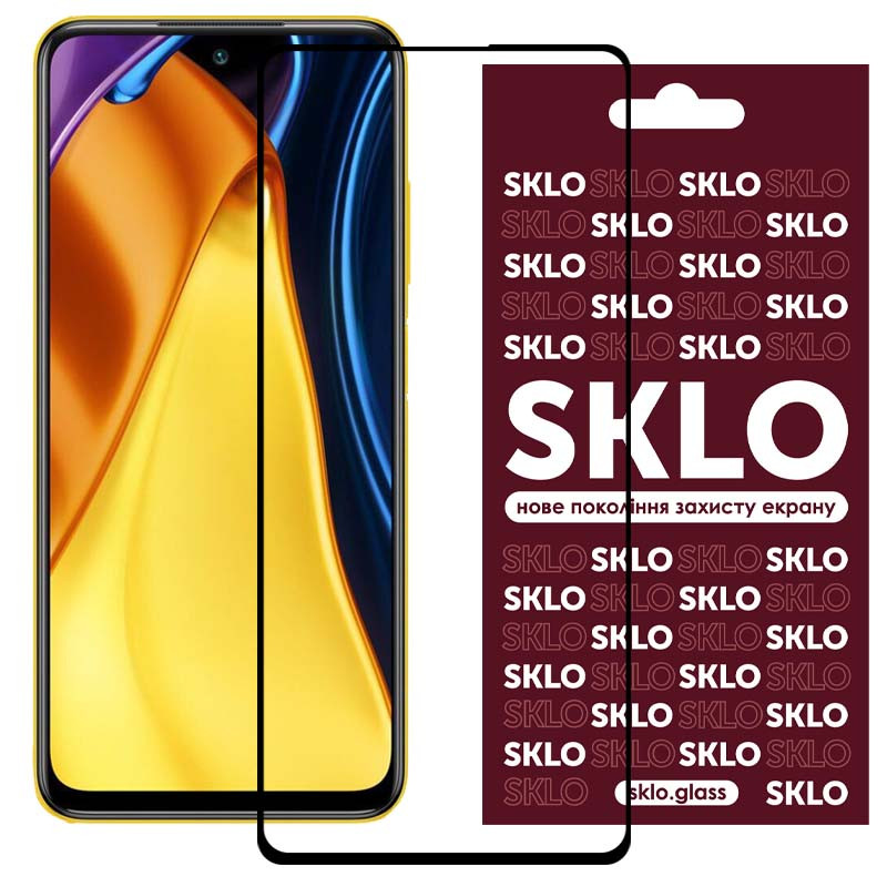 

Защитное стекло SKLO 3D (full glue) для Xiaomi Poco M3 Pro 4G / 5G Черный (185048)