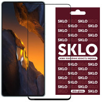 Защитное стекло SKLO 3D (full glue) для Xiaomi Poco X5 Pro 5G / Note 12 Pro 5G /12 Pro+ 5G